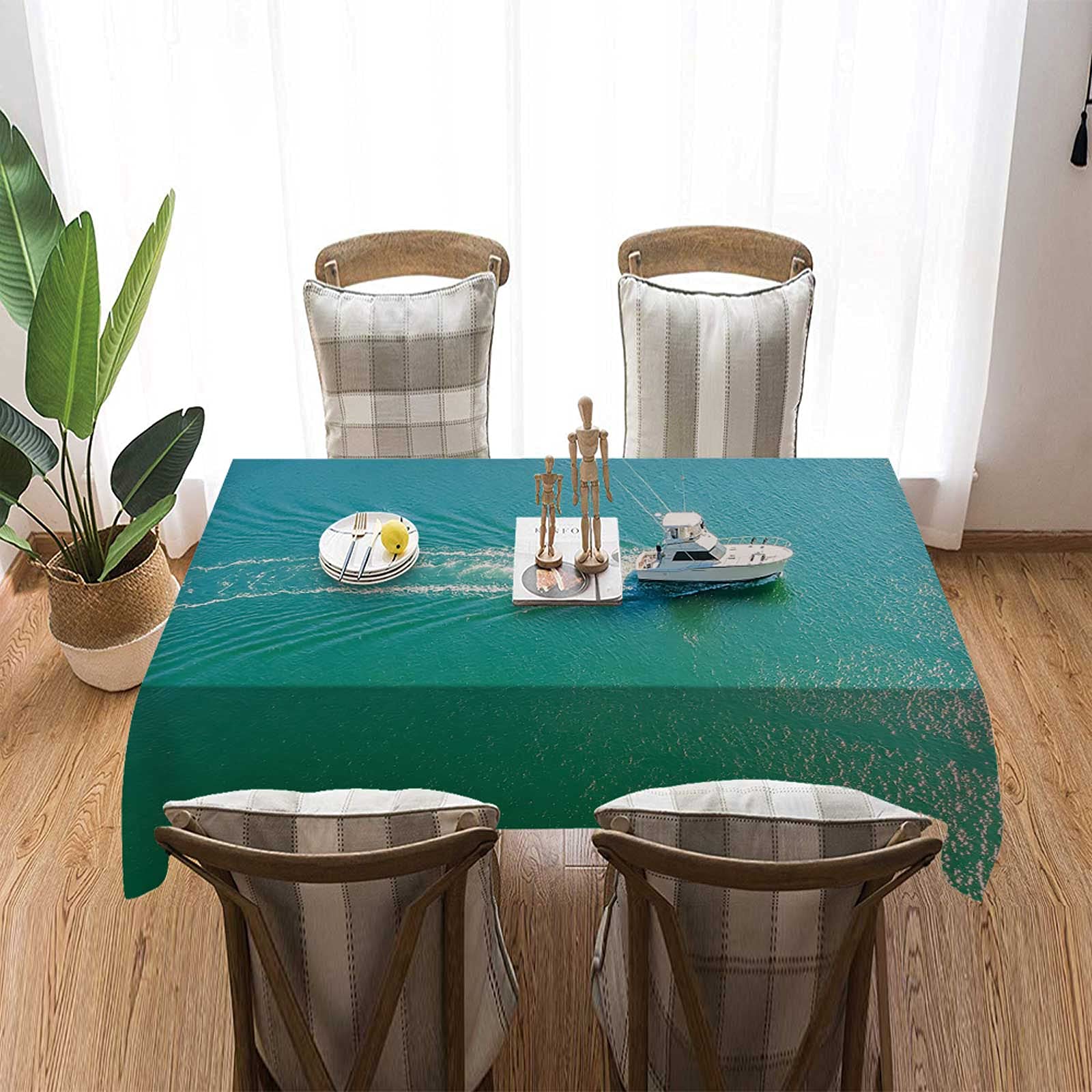 Amazon｜テーブルクロス イオンカリブ海のボート497142968 137